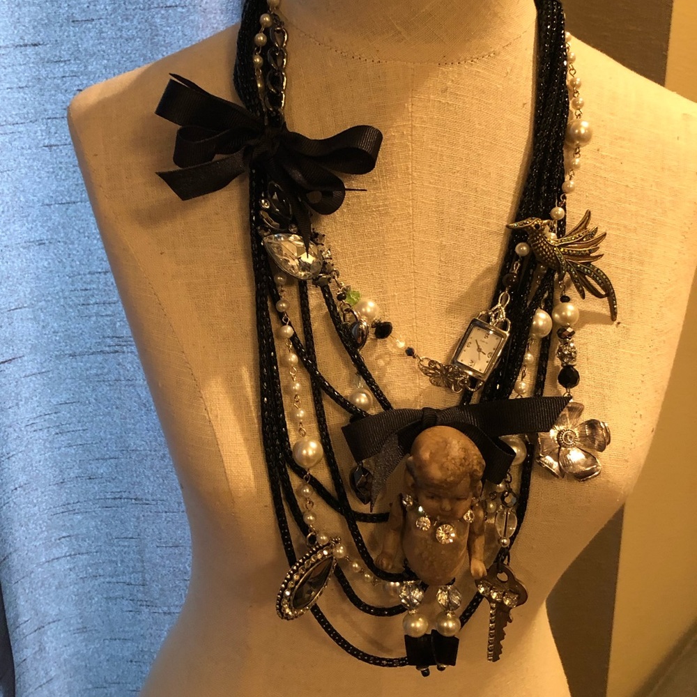 HANDMADE REPURPOSED NECKLACE